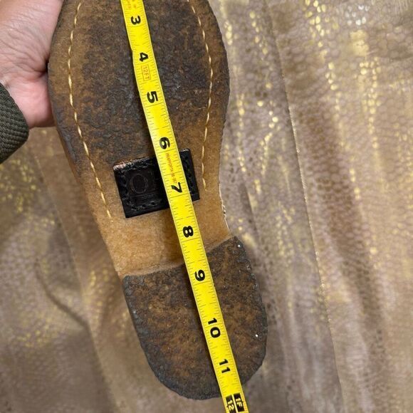 ORO Los Angeles‎ Beige Crepe Suede Combat Boots Size US 8 EU41 main image 12